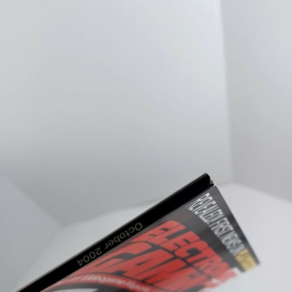 Electronic Gaming Monthly Magazine Scarface Cover 183 October 04 *MINOR WEAR - Picture 12 of 14